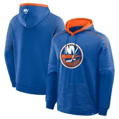 ファナティクス メンズ アウター パーカー・スウェット Mens Fanatics Royal New York Islanders Goaltender Defender Pullover Hoodのサムネイル