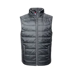 ラッセルアスレチック メンズ アウター ジャケット・ブルゾン Russell Athletic Russell Mens Nano Bodywarmer Iron Gray グレーのサムネイル