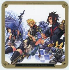[중고] 머그컵·탕만 킹덤 하트 바스 바이 슬립 코스터 [킹덤 하트 20th ANNIVERSARY CAFE×ARTNIA×SQUARE ENIX CAFE] ARTNIA 한정 음료 주문 특전