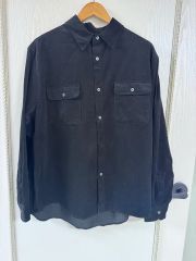 80s Lord Jeff ポロシャツ M 青白ストライプ | Mercari