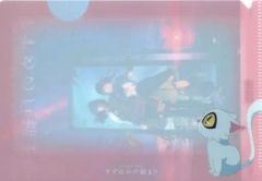 [중고] 클리어 파일 키 비주얼 & 다이진 A6 미니 클리어 파일 [참새의 문 닫기] HMV 캠페인 제2탄