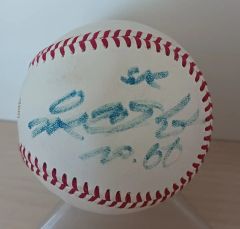 記念野球ボール 2009年日本ハム西川遥輝背番号26番入団時代直筆サイン 