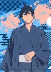 【中古】クリアファイル 早川アキ A6クリアファイル 「劇場版 チェンソーマン レゼ篇 OMATSURI POP UP SHOP」 台風の悪魔ルーレット C賞爆風