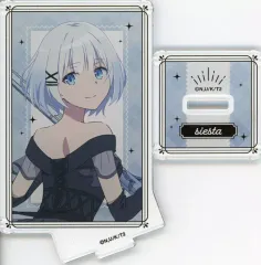 【中古】アクリルスタンド・アクリルパネル シエスタ 黒ドレス アクリルスタンドフィギュア ver.1 「くじ引き堂 探偵はもう、死んでいる。 シエスタ Birthday2024 くじ」 B-3賞