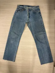 90s リーバイス 501 カッティング ジーンズ サイズ 32 出品