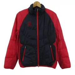 パーリーゲイツ ダウンジャケット ジャンパー ゴルフ スポーツウエア アウター メンズ 4サイズ ネイビー×レッド PEARLY GATES 【中古】のサムネイル