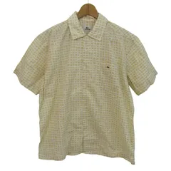 ラコステ 半袖シャツ チェック柄 トップス メンズ 5サイズ ベージュ LACOSTE 【中古】のサムネイル