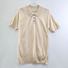 希少 マーガレットハウエル 別注 ジョンスメドレー ニットポロ
