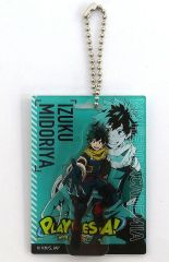 僕のヒーローアカデミア 緑谷出久 ストラップ付きフォンタブ - メルカリ