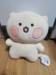 ふわふわクマのぬいぐるみ (タグ O)