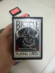 新品未開封】オハイオ製 バイスクル ブラックタイガーデック 初期生産