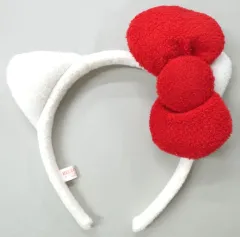 【中古】アクセサリー(非金属) ハローキティ カチューシャ(小) 「サンリオキャラクターズ」 サンリオピューロランドオリジナルグッズ
