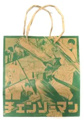 【中古】バッグ [単品] 集合(コマ総柄) 限定デザイン紙袋 「コミックス チェンソーマン TSUTAYA限定紙袋つき第一部全巻セット」 同梱特典