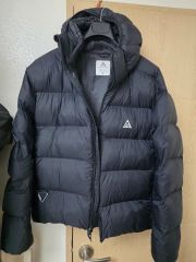 希少❗️】当時物！nike acg 2way ダウンジャケット ブラック M - メルカリ