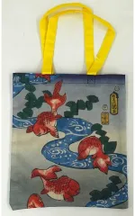 【中古】バッグ 東本願寺(金魚) 江戸名所百人美女 着物柄トート 「一番くじ 歌川一門」 D賞