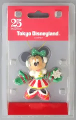 【中古】置物・装飾品 ミニーマウス(クリスマス/25周年) オーナメント 「ディズニー」 東京ディズニーリゾート限定