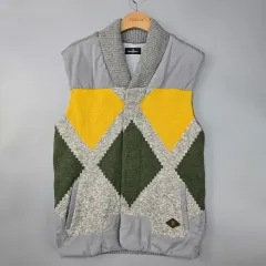 マンシングウェア(Munsingwear) ニット ベスト アーガイル Lのサムネイル