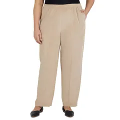 アルフレッド ダナー レディース ボトムス カジュアルパンツ コーデュロイ プラスサイズ Plusize Alfredunner Classicorduroy Elastic Waist Pants Tan タン