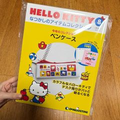 昭和 ハローキティ 色紙 米窪節子 サイン入り（印刷） サンリオ 汚れ