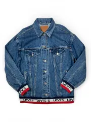 プレミアム LEVI'S ロゴ POINT デニムジャケット / デニムジャケット Sのサムネイル