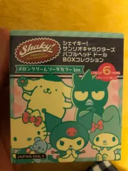サンリオ 쉐이키 ぬいぐるみ 멜론ソーダCOLOR クロミ