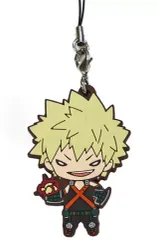 【中古】キーホルダー・マスコット(キャラクター) 爆豪勝己 「にとたん 僕のヒーローアカデミア ラバーマスコット」
