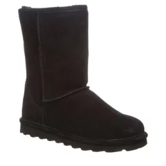 ベアパウ レディース シューズ ブーツ・レインブーツ スエード Bearpaw Elle Short Womensuede Winter Boots Black ブラック