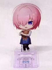 【中古】雑貨 マシュ・キリエライト 「劇場版 Fate/Grand Order -神聖円卓領域キャメロット- 前編 Wandering;Agateram CAFE＆DINER デフォルメイラスト コレクションミニアクリルマスコット」