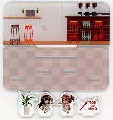 [중고] 아크릴 스탠드 아크릴 패널 에토 카나미 & 주조 히메와 아크릴 디오라마 세트 [도사노 무녀] 서프라이즈 박스 12 월호 상품