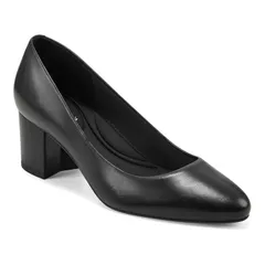 イージースピリット レディース シューズ パンプス ヒール Easy Spirit Cosma EFlex Womens Block Heel Pumps Black ブラックのサムネイル