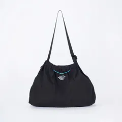 ☆ 04.BLACK ☆ SOLEIL フリーフローショルダーバッグ SOLEIL バッグ ソレイユ 10932 ショルダーバッグ エコバッグ 斜めがけバッグ 肩掛けバッグ レディース 通学 通勤 大きめ 軽量 軽い 折りたたみ パッカブル 撥水のサムネイル