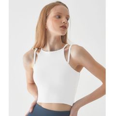 XEXYMIX ゼクシィミックス ブラトップ ホワイト ヨガウェア Lサイズ