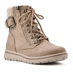 クリフバイホワイトマウンテン レディース シューズ ブーツ・レインブーツ Cliffs by White Mountain Hearty Womens Combat Boots Natural ホワイト