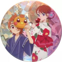 【最終値下げ】プリキュア 缶バッジ まとめ売り 夕凪ツバサ ブルジュラ プリキュア 夕凪ツバサ＆聖あげは 缶バッジ 2個セット バラ売り〇