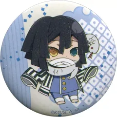 【中古】バッジ・ピンズ 伊黒小芭内 「鬼滅の刃 えふぉるめ パジャキャラ缶バッジ 第6弾」