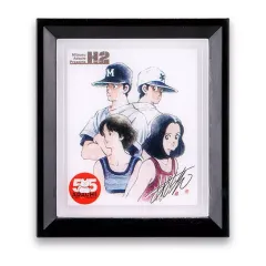 【中古】置物・装飾品 あだち充原作H2 「あだち充画業55周年 ウィンドウアートコレクション」