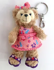 【中古】ぬいぐるみマスコット シェリーメイ(ピンクワンピース/サンダル パープル) ぬいぐるみキーホルダー 「Duffy and Friends-ダッフィー＆フレンズ-」 アウラニディズニーリゾート限定