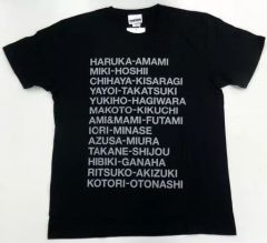 [중고]T셔츠(캐릭터) 아이돌 마스터 공식 T셔츠 블랙 L사이즈 [THE IDOLM@STER 7th ANNIVERSARY 765PRO ALLSTARS 모두와 함께!]