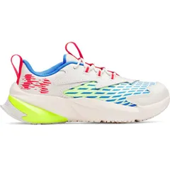 アンダーアーマー レディース シューズ スニーカー Under Armour Scramjet 6 Little Kids Boys Running Shoes Yellow Racered レッド