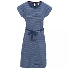 トレスパス レディース トップス ワンピース コットン Trespass WomensLadies Lidia Round Neck Cotton Dress Navy Stripe ネイビー