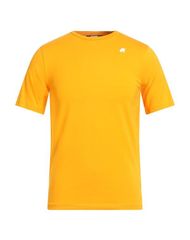 ケイウェイ メンズ トップス Tシャツ KWAY Ｔシャツ Mandarin Orange オレンジ