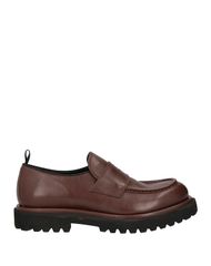 オフィシンクリエイティブ メンズ シューズ スリッポン・ローファー OFFICINE CREATIVE ITALIA モカシン Brown ブラウン