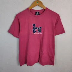 Wilson ウィルソン Tシャツ キャラクタープリント ピンク Mサイズ レディース 古着 アメカジ ストリートのサムネイル