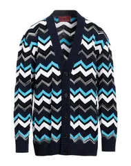 ミッソーニ メンズ アウター カーディガン MISSONI カーディガン Midnight Blue ブルーのサムネイル