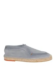 サントーニ メンズ シューズ スリッポン・ローファー SANTONI モカシン Sky Blue ブルー
