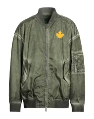 ディースクエアード メンズ アウター ジャケット・ブルゾン DSQUARED2 ブルゾン Military Green グリーン