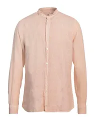 メッサジェリエ メンズ トップス シャツ MESSAGERIE 無地シャツ Pale Pink ピンクのサムネイル