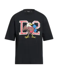 ディースクエアード メンズ トップス Tシャツ DSQUARED2 Ｔシャツ Black ブラック