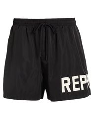 リプレゼント メンズ 水着 ハーフパンツ・ショーツ REPRESENT 水着（ボクサーパンツ） Black ブラック