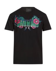 ジョン リッチモンド メンズ トップス Tシャツ JOHN RICHMOND Ｔシャツ Black ブラック